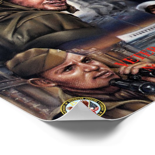 Veterandag Poster 1992 (Hoek)