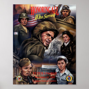 Veterandag Poster 1992