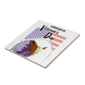 Veterandag Tegeltje (Zijkant)