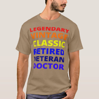  Veterandokter in ruste T-shirt