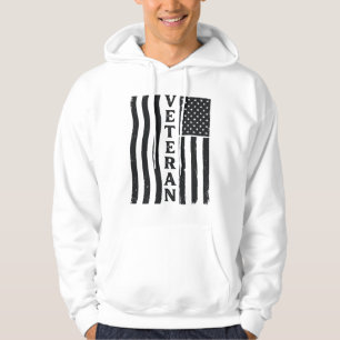 Veterane Amerikaanse Vlag Vintage Vector T-shirt O