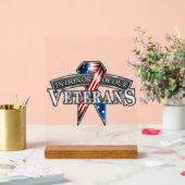 Veteranen Acryl Bord (Huwelijk)