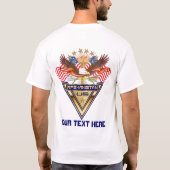 Veteranen Al Afghanistan Nieuw Uitzicht T-shirt (Achterkant)