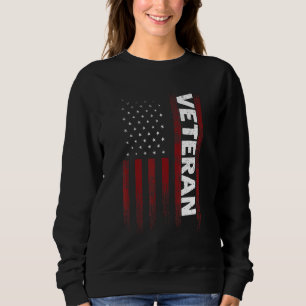 Veteranen Amerikaanse vlag Trui