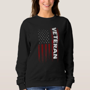 Veteranen Amerikaanse Vlag Trui