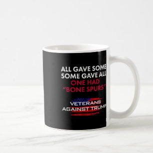 Veteranen Anti-Trump Draft Dodger Bone Spurs voor Koffiemok