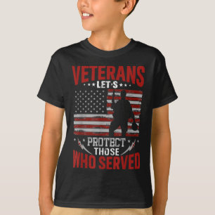 Veteranen beschermen degenen die Memorial Day hebb T-shirt