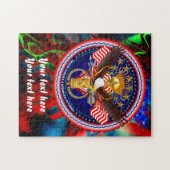 Veteranen bewerken en achtergrondkleur wijzigen legpuzzel (Horizontaal)