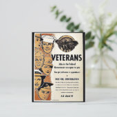 Veteranen Briefkaart (Staand voorkant)