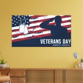 Veteranen  canvas afdruk (Insitu (Woonkamer))