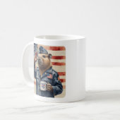 Veteranen Capybara Koffiemok Set (Voorkant links)