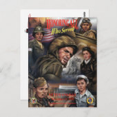  veteranen dag 1992 - briefkaart (Voorkant / Achterkant)