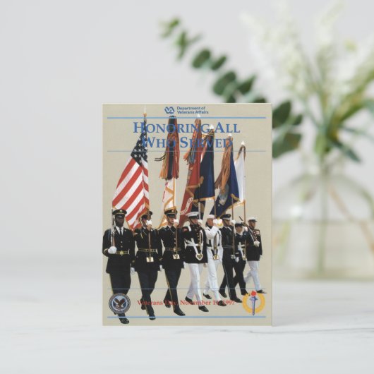 veteranen dag 1997 - briefkaart (Staand voorkant)