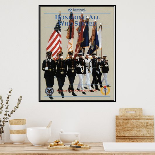 veteranen dag 1997 - poster (Keuken)