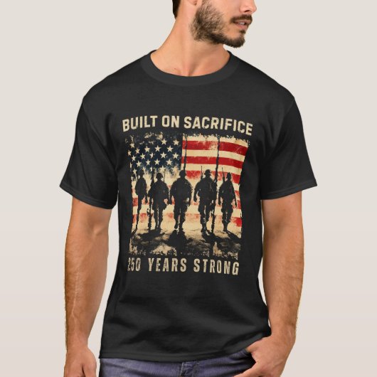 Veteranen Dag 4 juli  T-shirt (Voorkant)