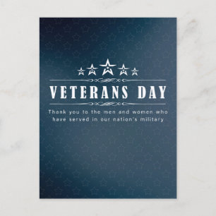 Veteranen Dag Ansichtkaart Briefkaart