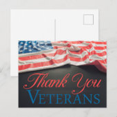 Veteranen Dag Ansichtkaart Briefkaart (Voorkant / Achterkant)