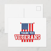 Veteranen Dag Ansichtkaart Briefkaart (Voorkant / Achterkant)