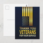 Veteranen Dag Ansichtkaart Briefkaart (Voorkant / Achterkant)