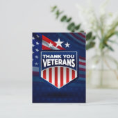 Veteranen Dag Ansichtkaart Briefkaart (Staand voorkant)