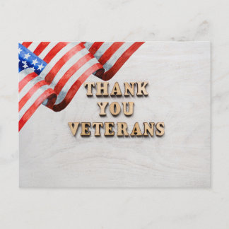 Veteranen Dag Ansichtkaart Briefkaart