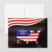 Veteranen Dag Ansichtkaart Briefkaart (Voorkant / Achterkant)