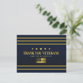 Veteranen Dag Ansichtkaart Briefkaart (Staand voorkant)