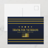 Veteranen Dag Ansichtkaart Briefkaart (Voorkant / Achterkant)