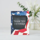Veteranen Dag Briefkaart (Staand voorkant)