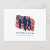 Veteranen Dag Briefkaart (Voorkant)