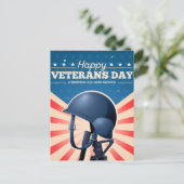 Veteranen Dag  Briefkaart (Staand voorkant)
