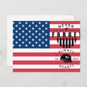 Veteranen Dag Briefkaart (Voorkant / Achterkant)