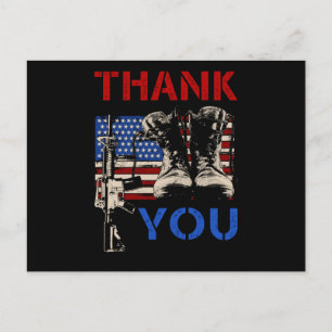Veteranen Dag Cadeau Bedankt Steun Vetarans Briefkaart