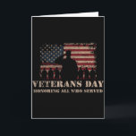 Veteranen Dag Eert Allen Die Hebben Gediend Patrio Kaart<br><div class="desc">Veteranen Dag Eert Allen Die Hebben Gediend Patriottische Vlag Soldaat</div>