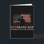 Veteranen Dag Eert Allen Die Hebben Gediend Patrio Kaart<br><div class="desc">Veteranen Dag Eert Allen Die Hebben Gediend Patriottische Vlag Soldaat</div>