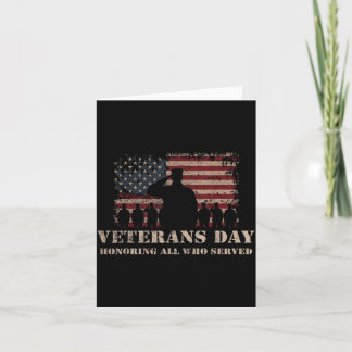 Veteranen Dag Eert Allen Die Patriottische Vlag He Kaart