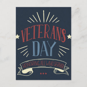Veteranen Dag  Feestdagenkaart
