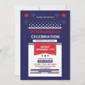 Veteranen Dag Flyer Sjabloon Kaart (Voorkant)