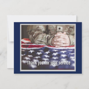 Veteranen Dag - Iedereen die gediend heeft eren Briefkaart