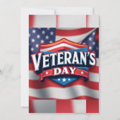 Veteranen Dag Kaart (Voorkant)