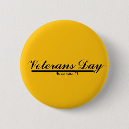 Veteranen Dag Knopen Ronde Button 5,7 Cm