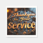 Veteranen dag papier servet (Voorkant)