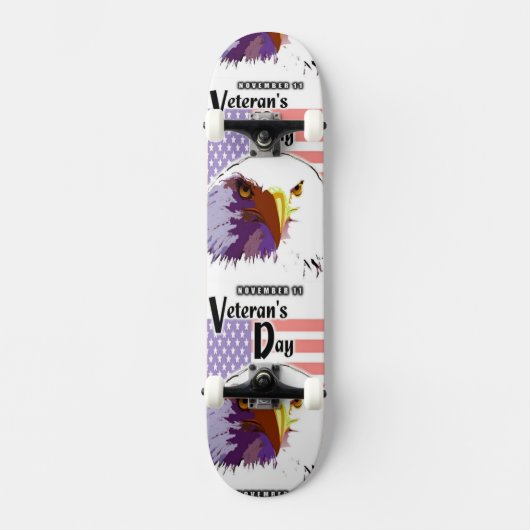 Veteranen Dag Skateboard (Voorkant)