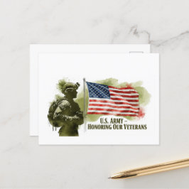 Veteranen Dag - Ter ere van allen die dienden Briefkaart