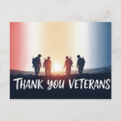 Veteranen Dag - Ter ere van allen die gediend hebb Briefkaart (Voorkant)