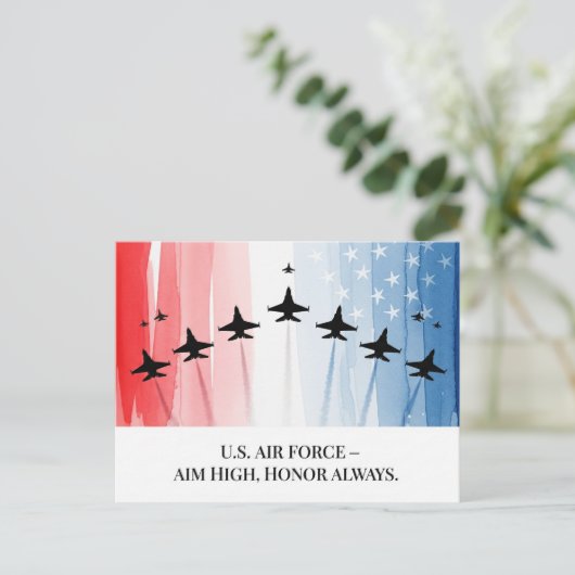 Veteranen Dag - Ter ere van allen die hebben gedie Briefkaart (Staand voorkant)