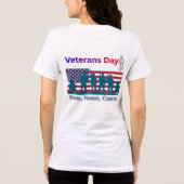 Veteranen Dag Tri-Blend Shirt (Achterkant)