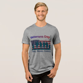 Veteranen Dag Tri-Blend Shirt