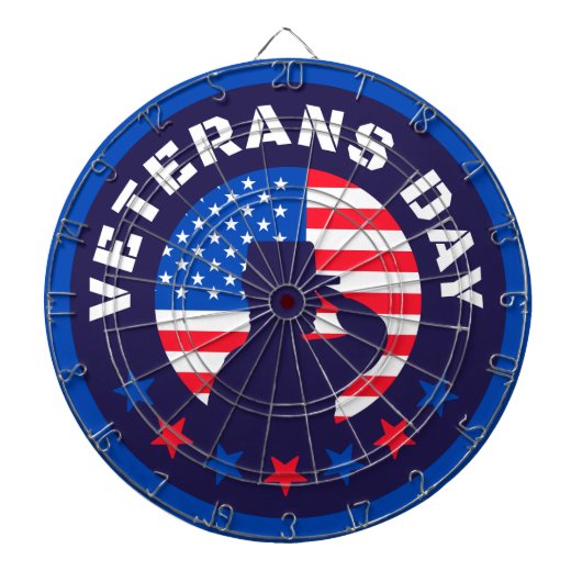 Veteranen Dartbord (Voorkant)