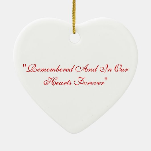 Veteranen "Herdenking" Ornament kerstboom (Achterkant)